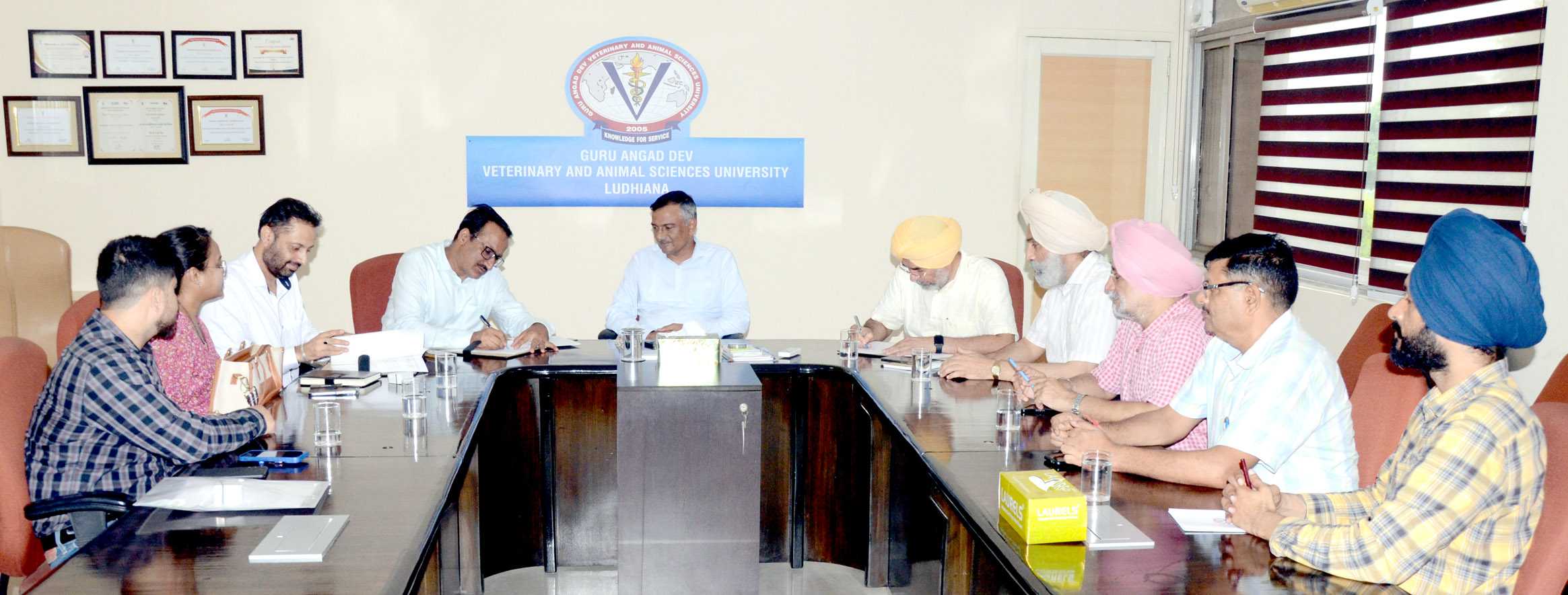 वेटरनरी यूनिवर्सिटी ने ड्रोन पायलट प्रशिक्षण के लिए समझौता पत्र पर किये हस्ताक्षर